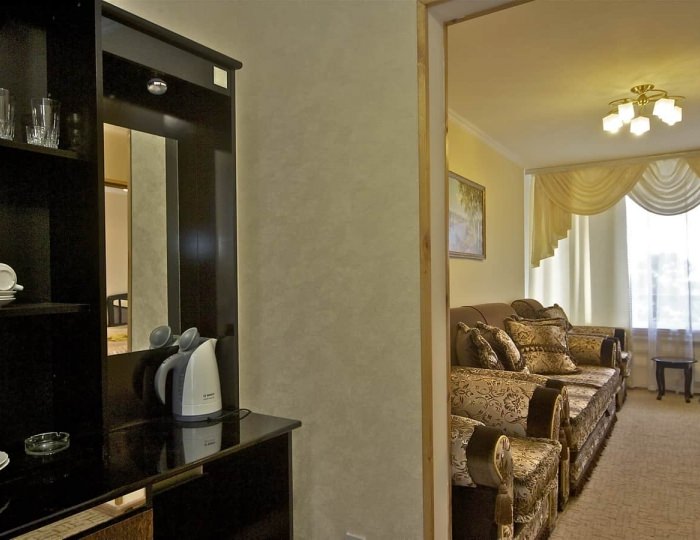 Люкс 2-мест. 2-комн. (корп.1) - Пансионат «Эдем» Сочи