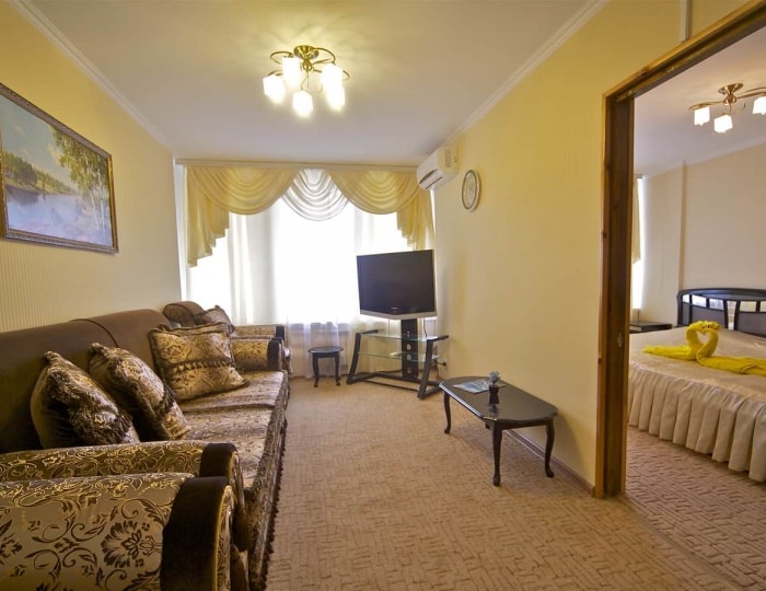 Люкс 2-мест. 2-комн. (корп.1) - Пансионат «Эдем» Сочи