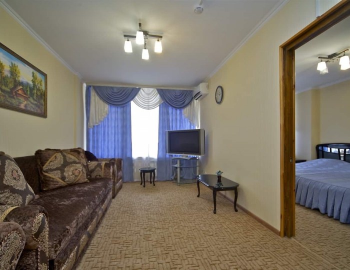 Люкс 2-мест. 2-комн. (корп.1) - Пансионат «Эдем» Сочи